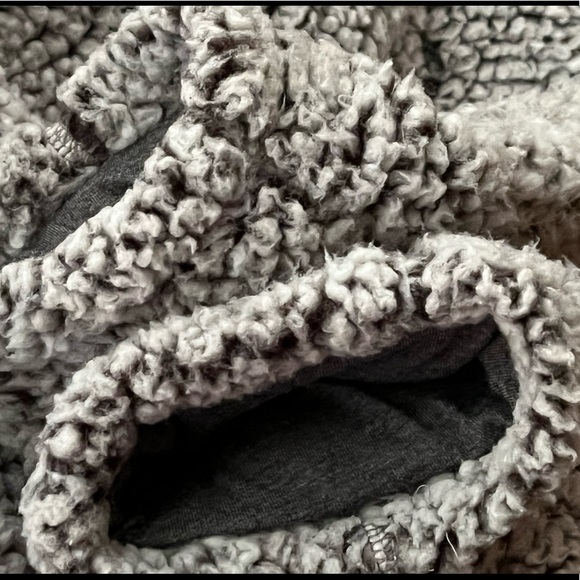 Thread & Supply Wubby Fleece Jersey lined Quarter Zip Pullover - Picture 5 of 8